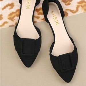 SHEIN Buckle Accent Flat